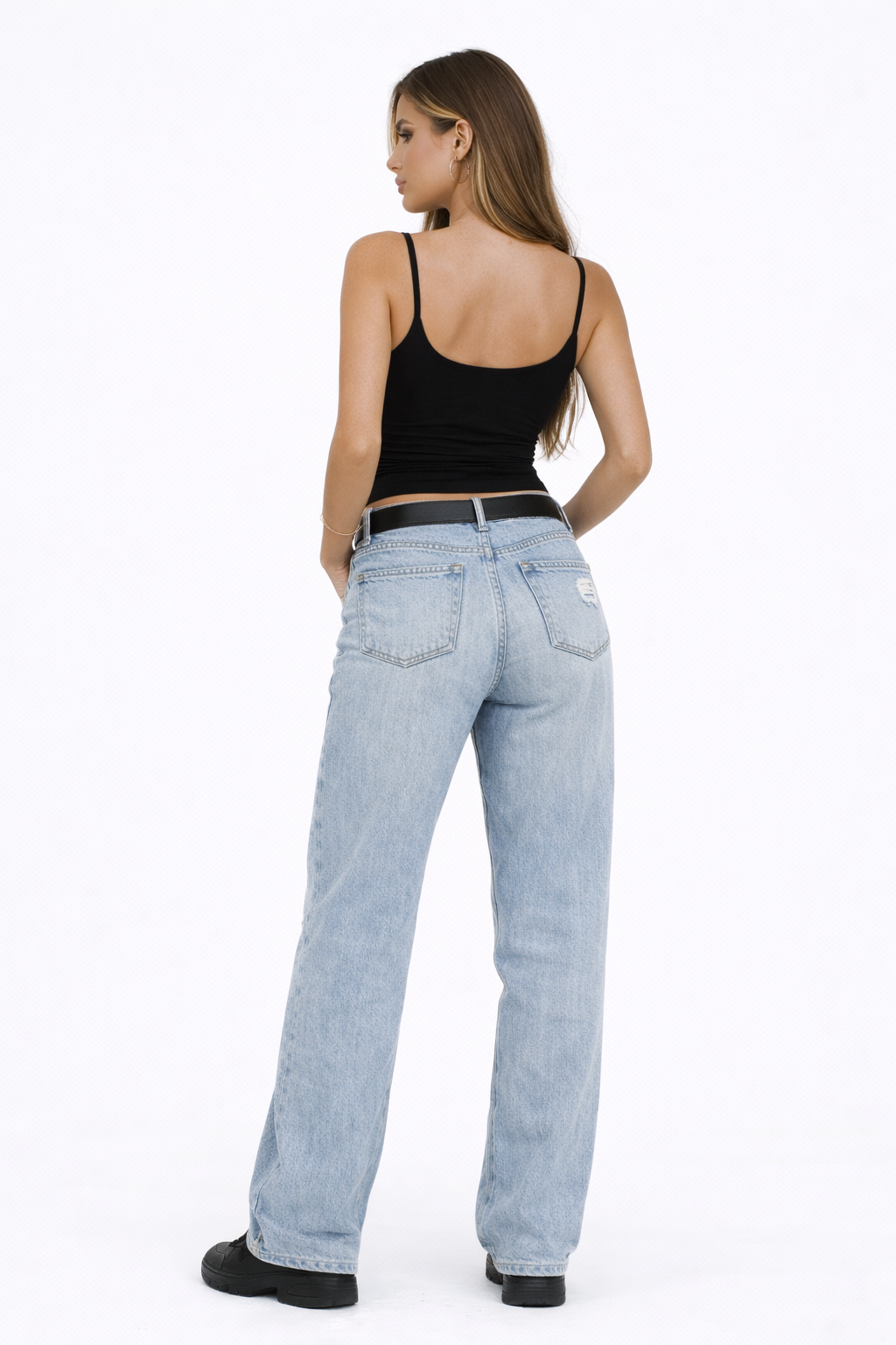 Classic Tank Top – Open Back Second Skin Bodycon Top