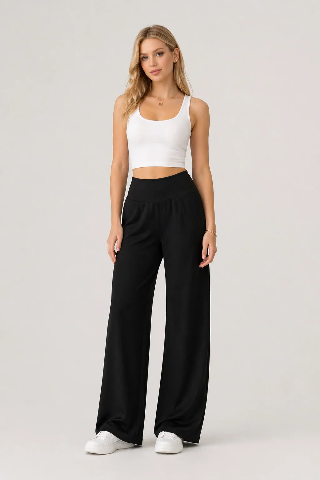 FlowDry Wide Pants – Lightweight Wide Leg Trousers