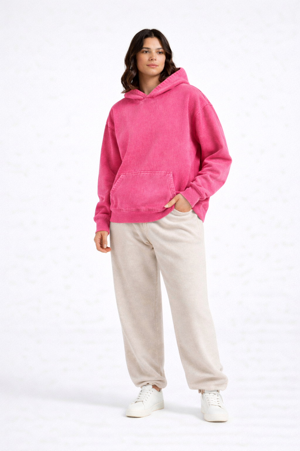 EaseLayer Hoodie – Sweat à Capuche Relax Doux Femme