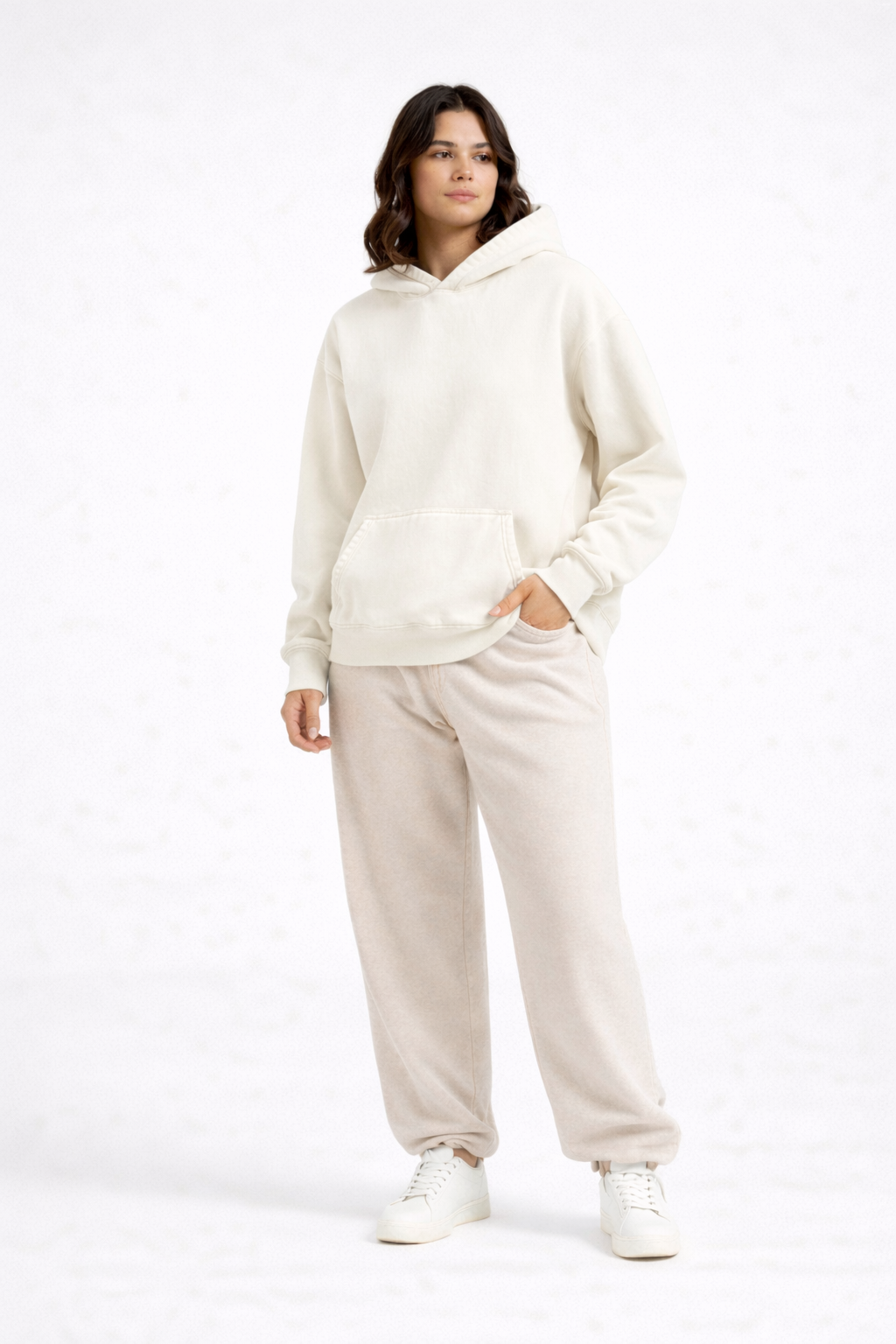EaseLayer Hoodie – Sweat à Capuche Relax Doux Femme
