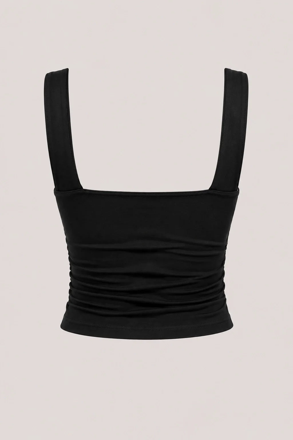 Cleo Top – Ruched Sweetheart Crop Top Women